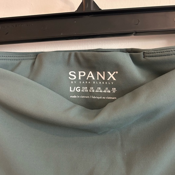 SPANX Teal High-Rise Leggings - Picture 2 of 7